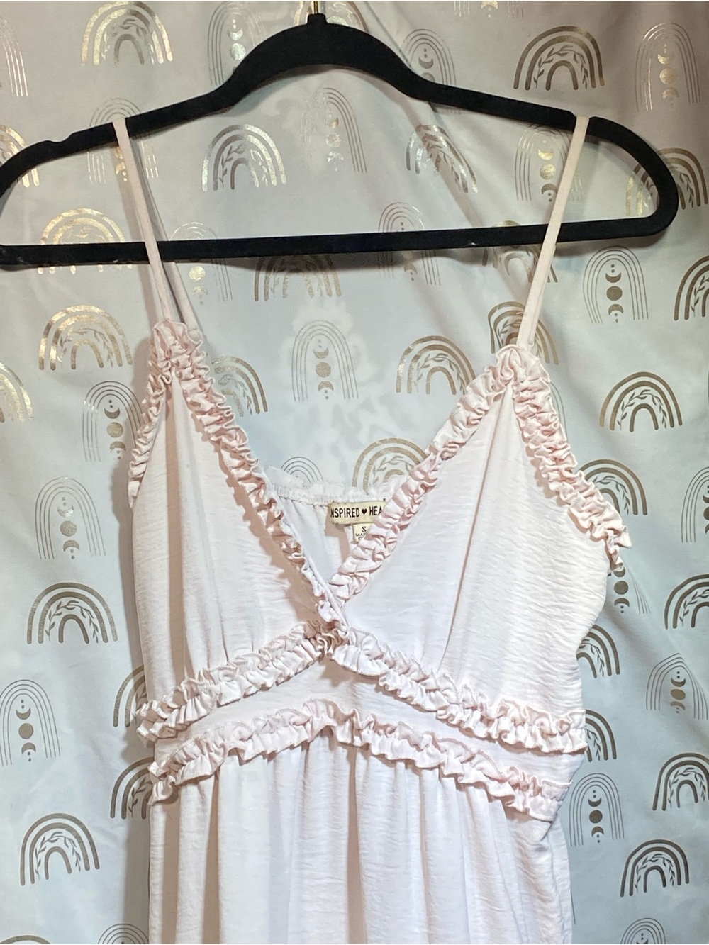 Inspired Hearts Ruffle Midi Dress - Picture 4 of 12